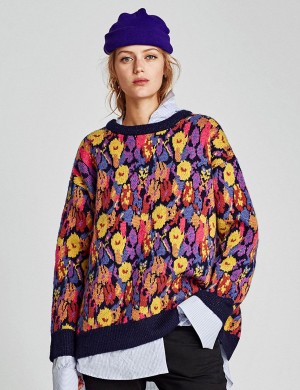 Floral Knit Zara Sweaters